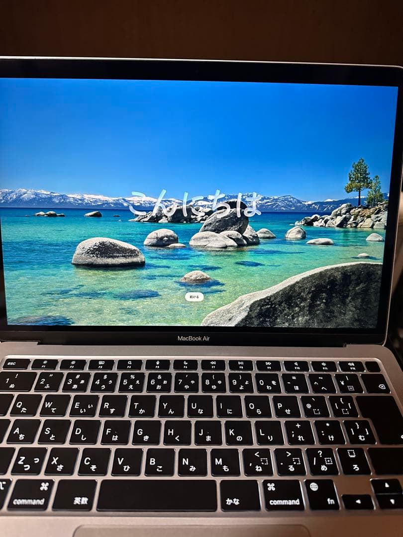 大容量512GB MacBookAir M1 8GB シルバー バッテリー90%