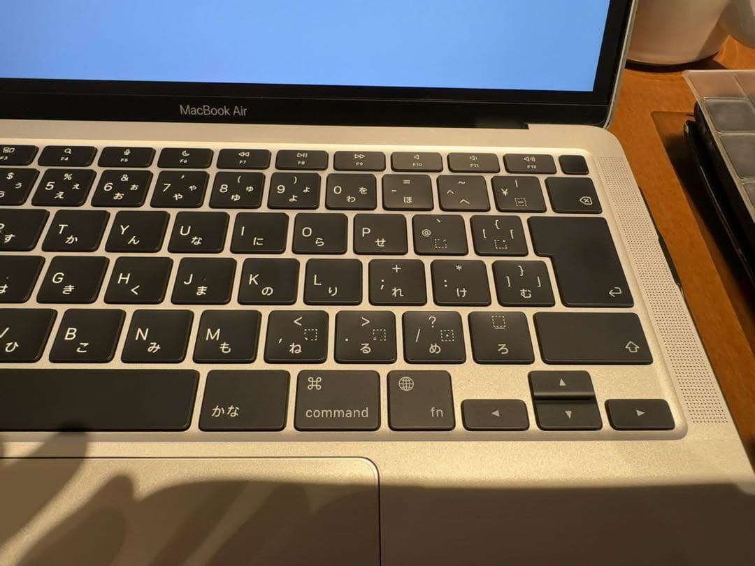 大容量512GB MacBookAir M1 8GB シルバー バッテリー90%