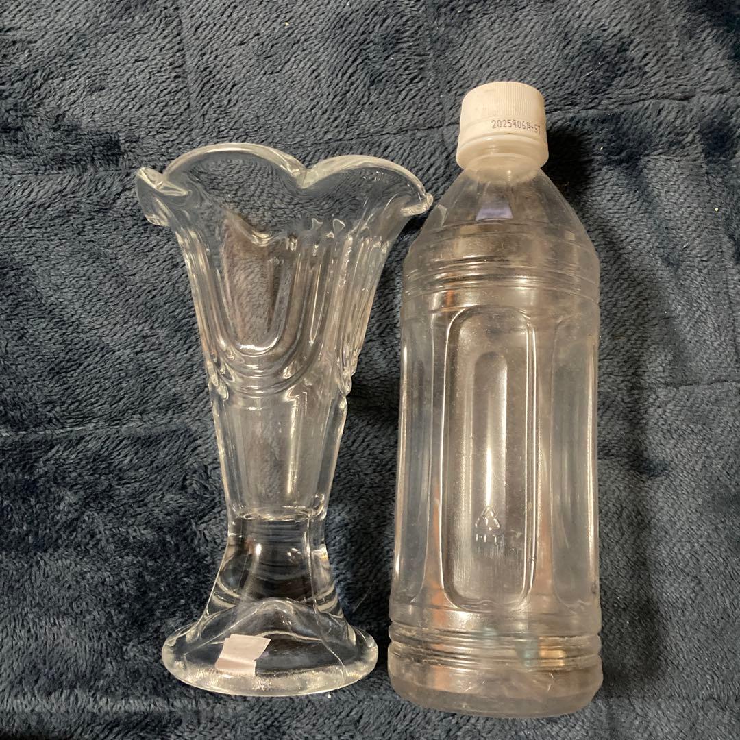 レトロ　パフェグラス