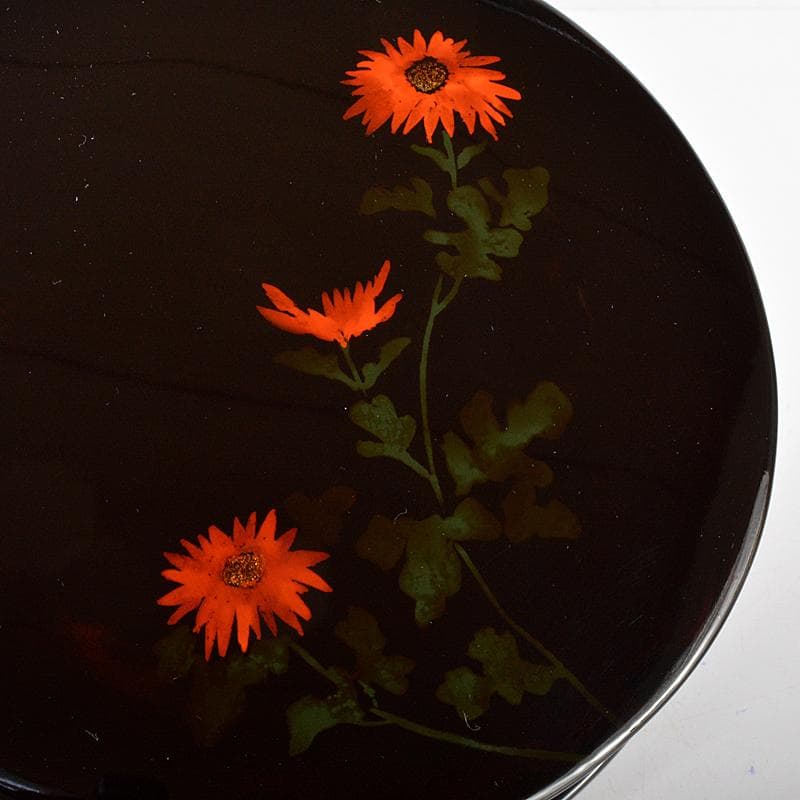 奥田如真作　乾漆硯筥　京焼　国領寿人作　硯　 荘園画廊　独活子識箱　MR5504