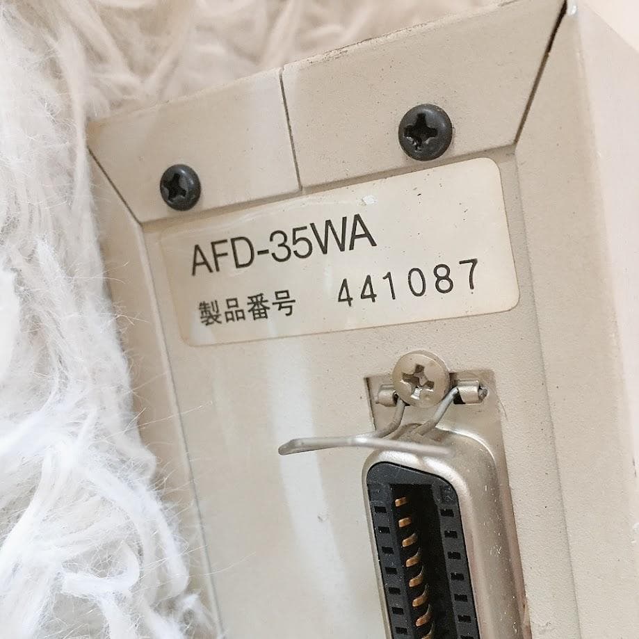 IDOL JAPAN AFD-35WA 3.5インチ 外付け FDD【中古品】