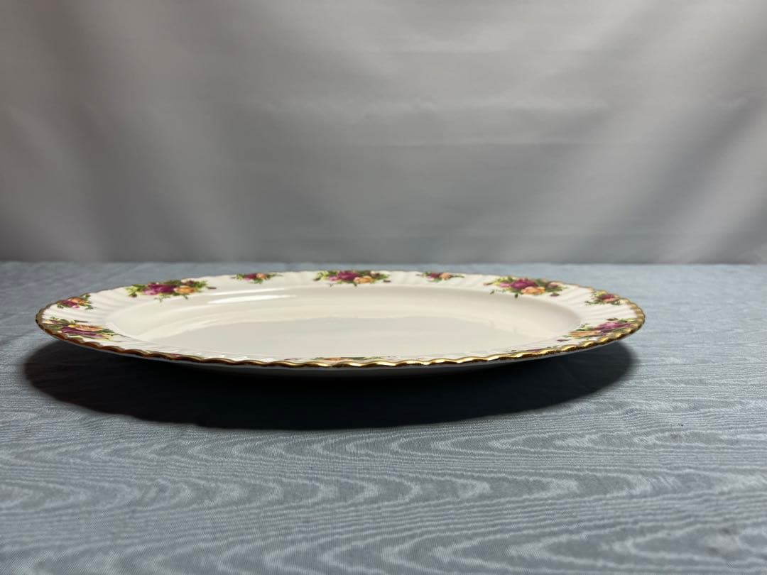 ロイヤルアルバート　オールドカントリーローズ　オーバルディッシュ41cm