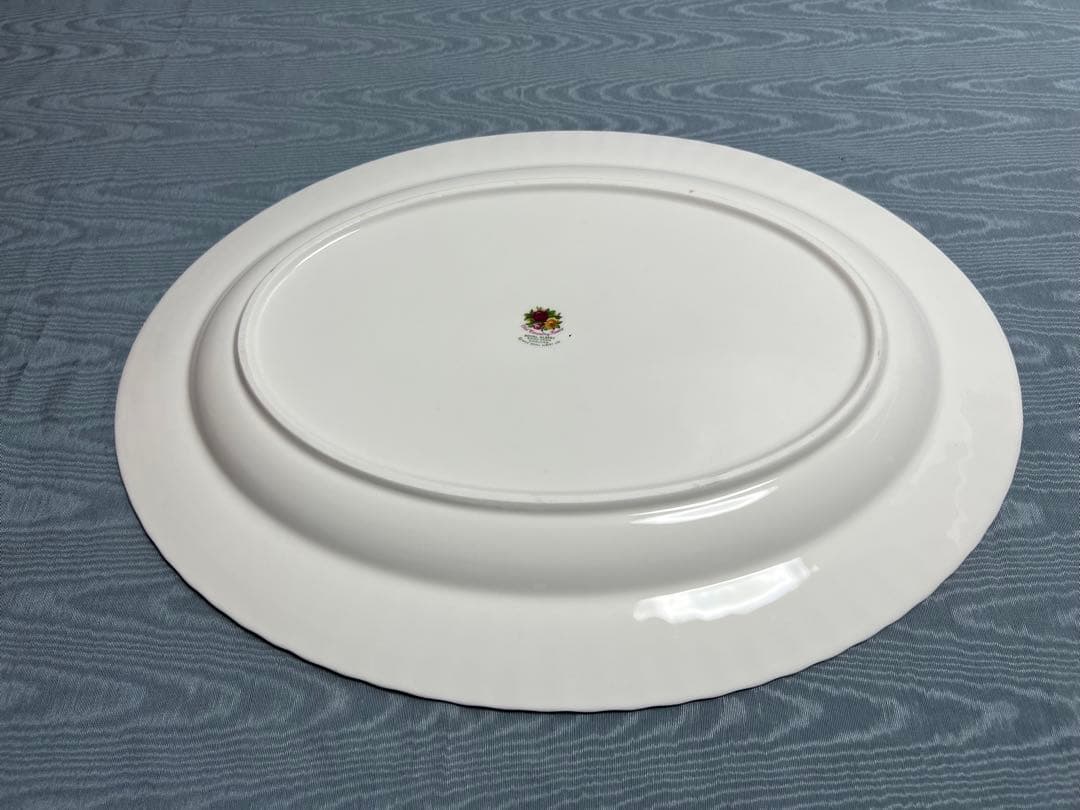 ロイヤルアルバート　オールドカントリーローズ　オーバルディッシュ41cm