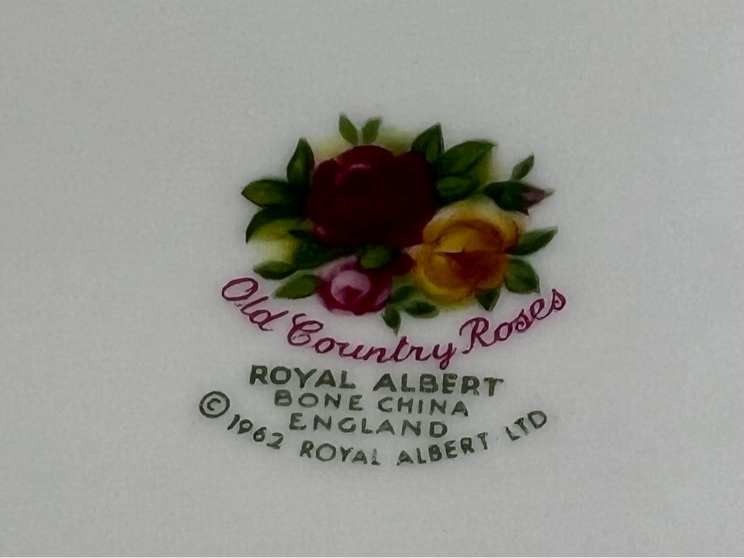 ロイヤルアルバート　オールドカントリーローズ　オーバルディッシュ41cm