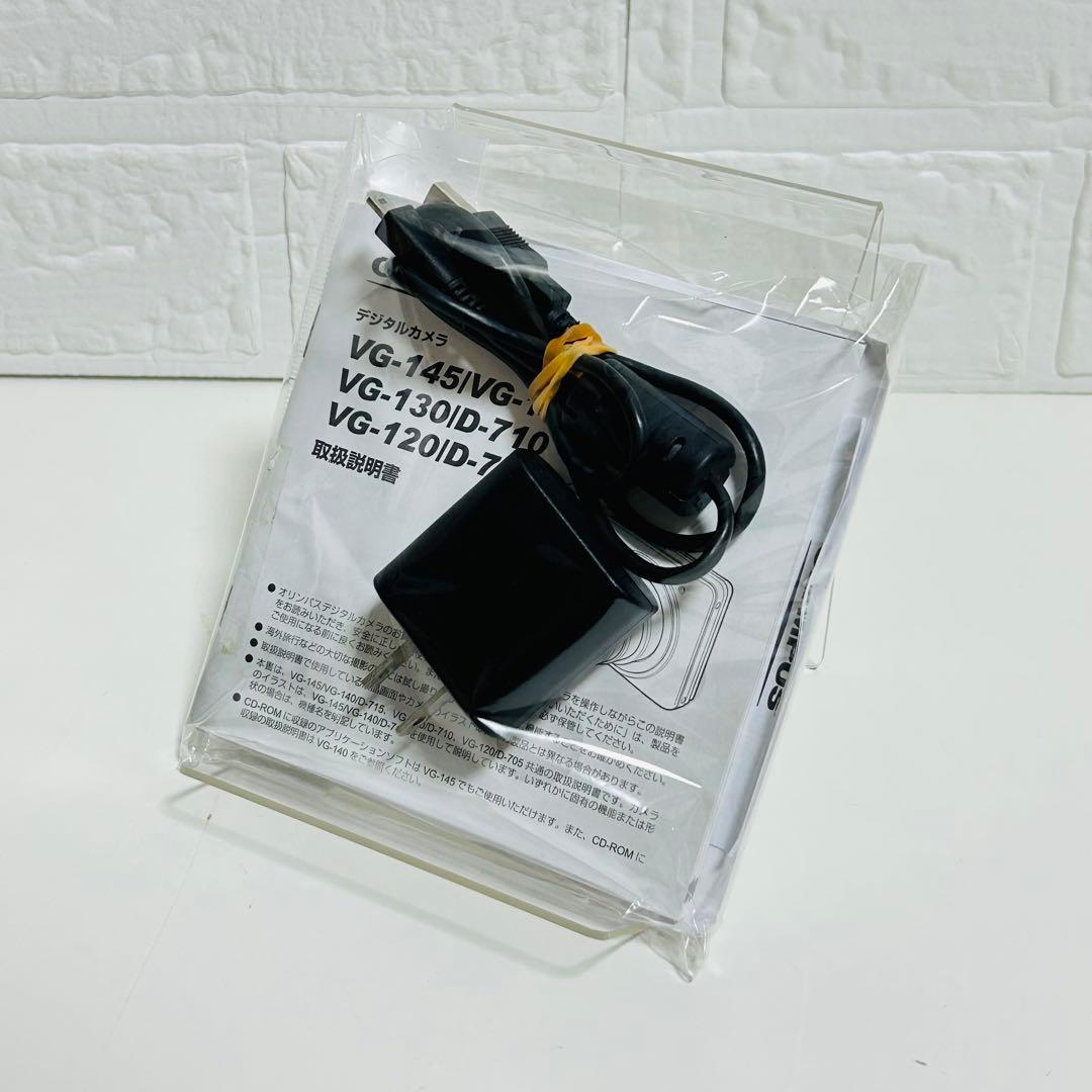 【外観超美品】OLYMPUS VG-145 オレンジ レトロコンデジ