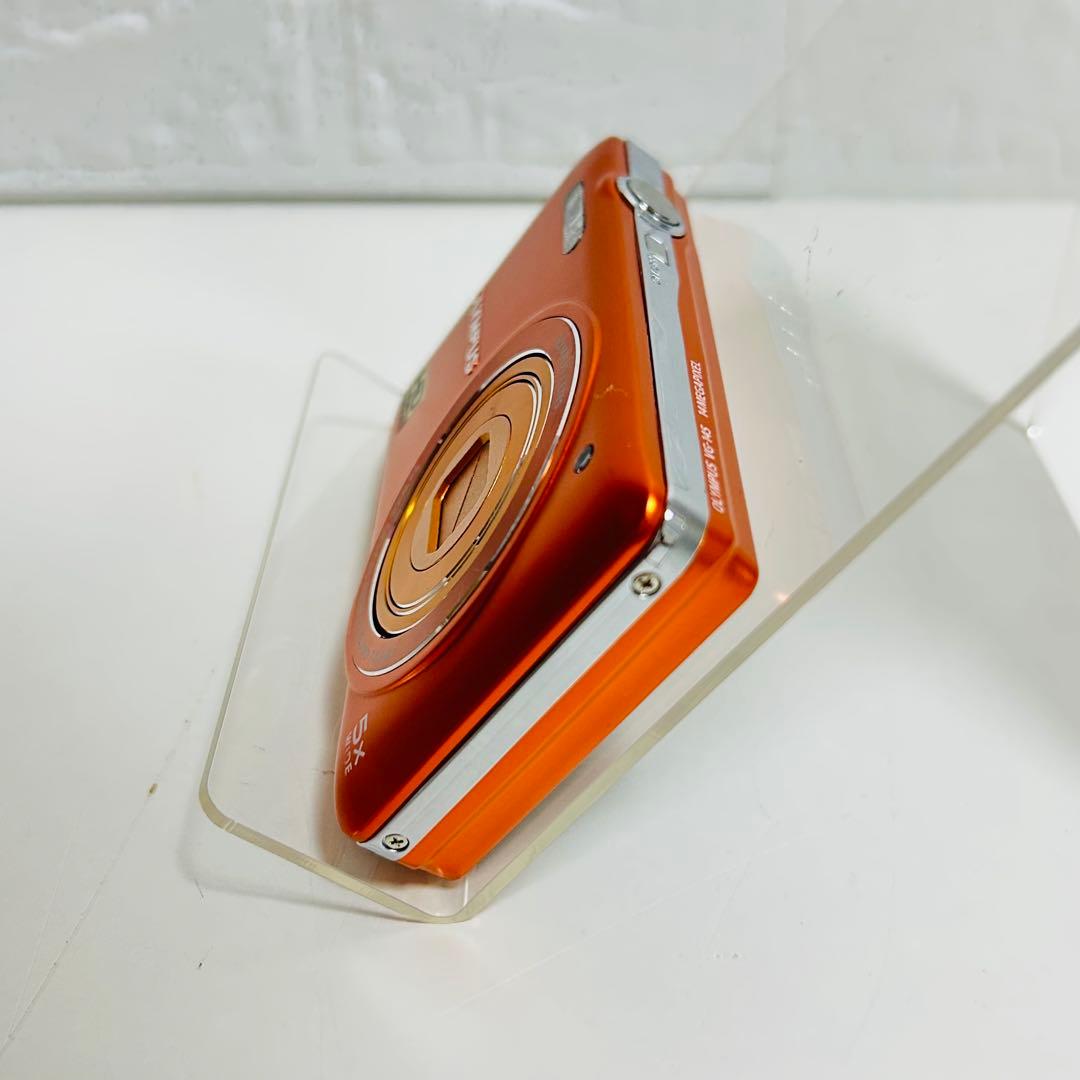 【外観超美品】OLYMPUS VG-145 オレンジ レトロコンデジ