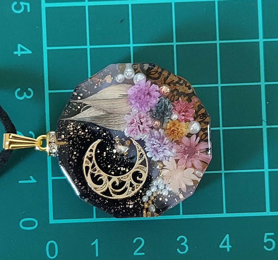 【1330】レジン　ネックレス　ペンダント　ハンドメイド