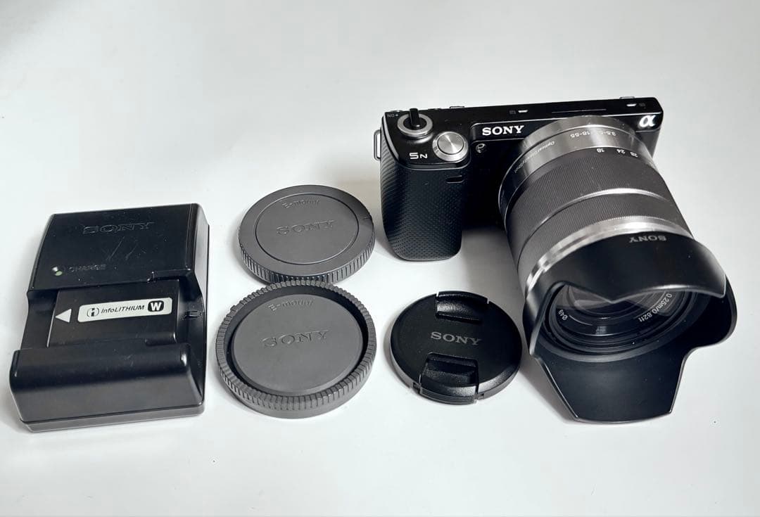 即日発送！SONYの人気ミラーレス「NEX-5N」　レンズ付き
