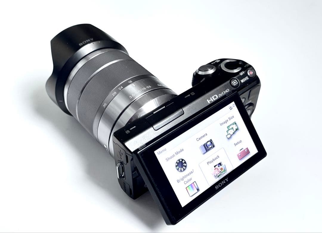 即日発送！SONYの人気ミラーレス「NEX-5N」　レンズ付き
