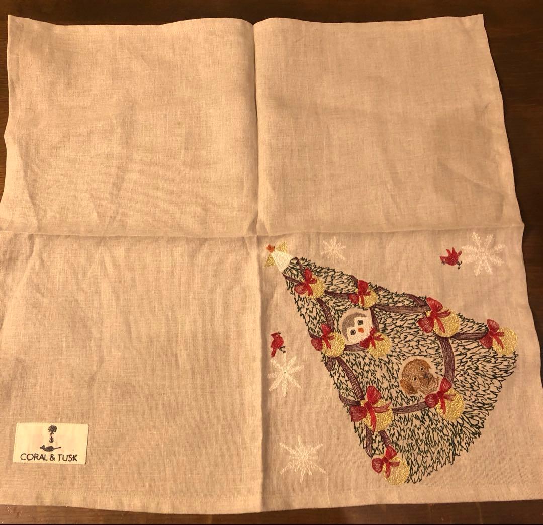 最終値下げ！Coral & Tusk コーラル＆タスク ナプキン クリスマス