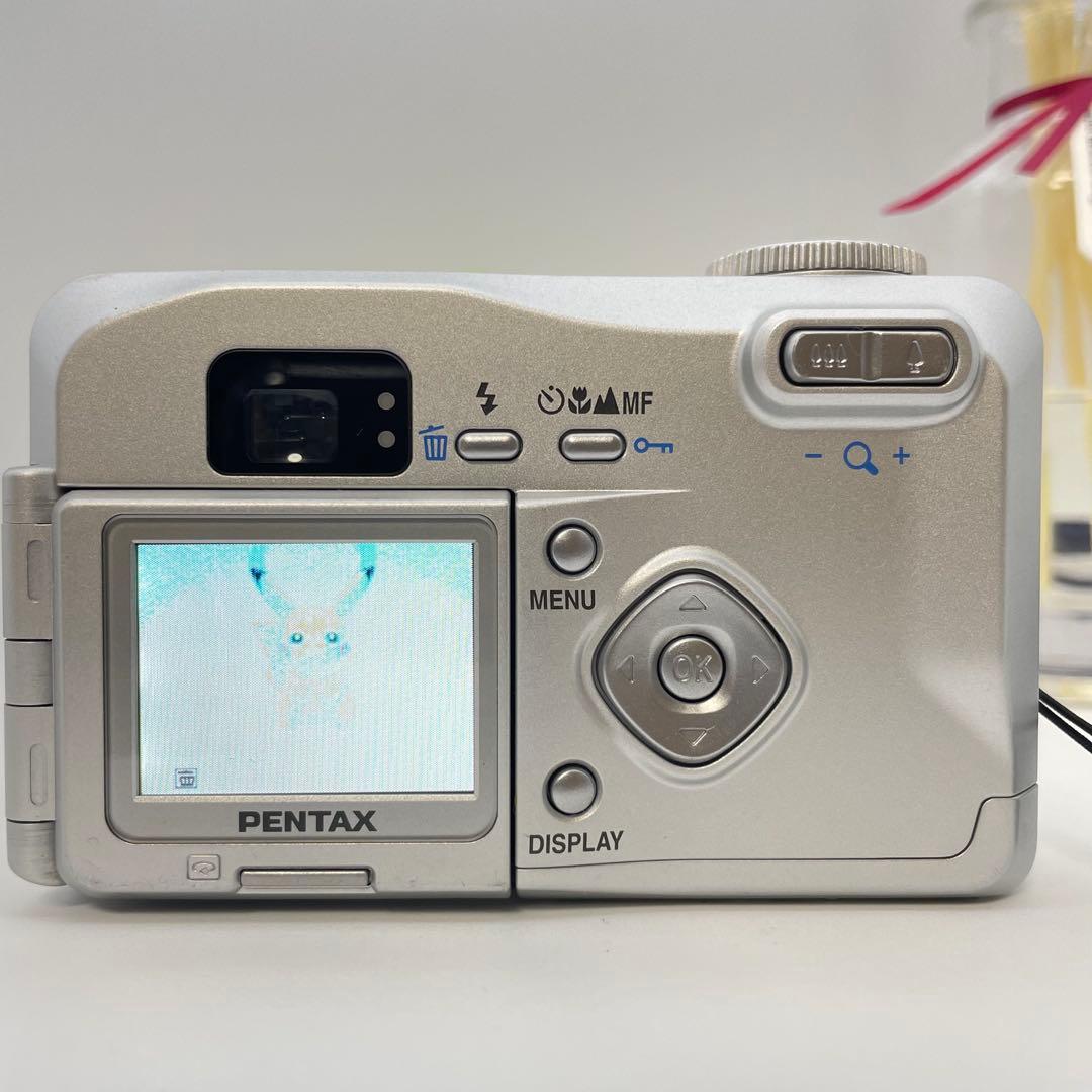 難有特価✨PENTAX Optio 230✨動作確認済 スマホ転送OK 単三電池