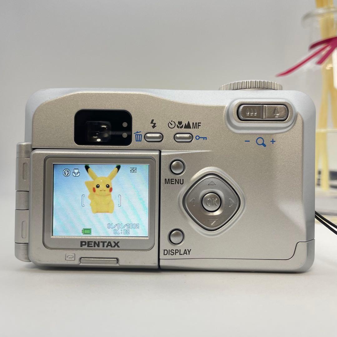 難有特価✨PENTAX Optio 230✨動作確認済 スマホ転送OK 単三電池