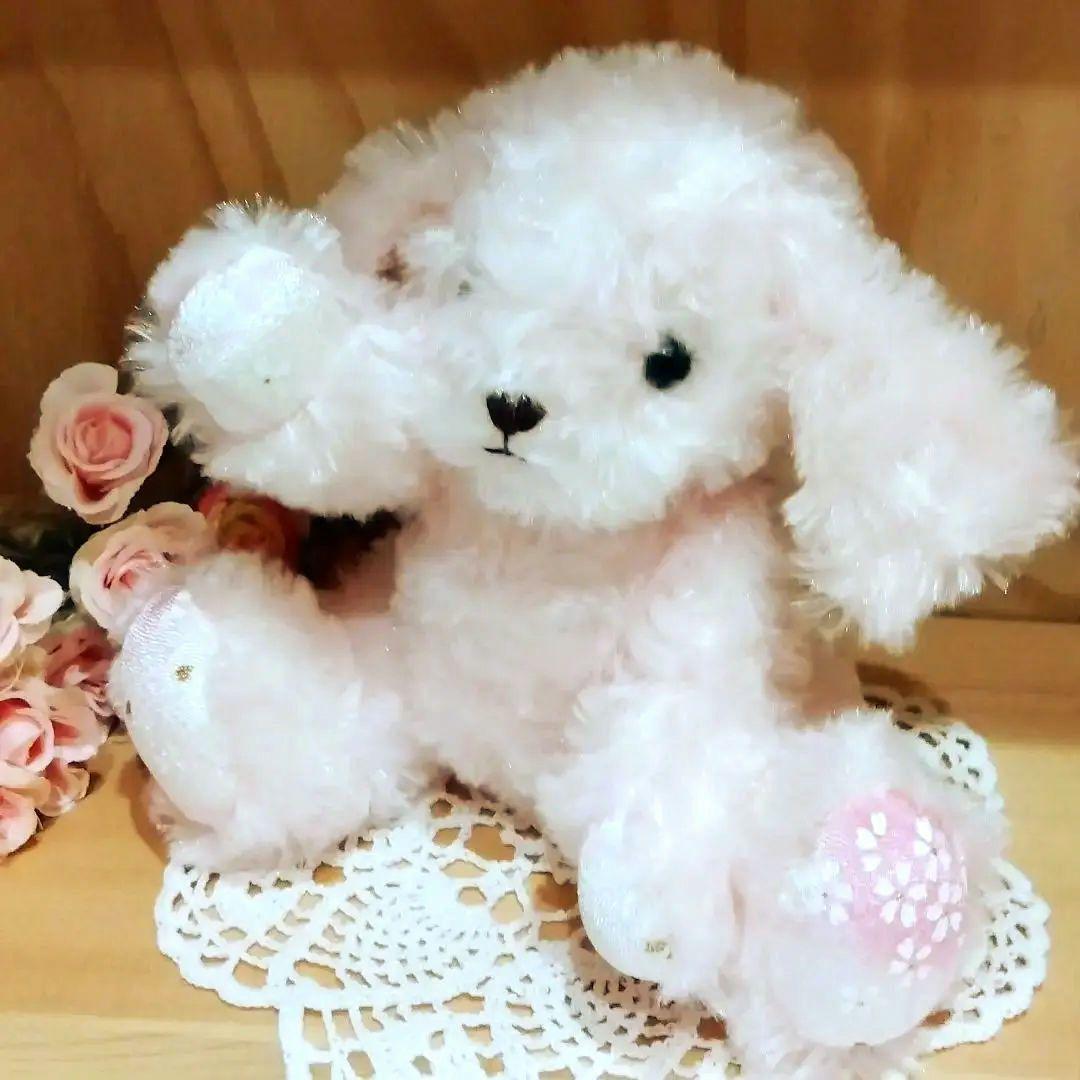 わたあめちゃん 犬 ぬいぐるみ ハンドメイド