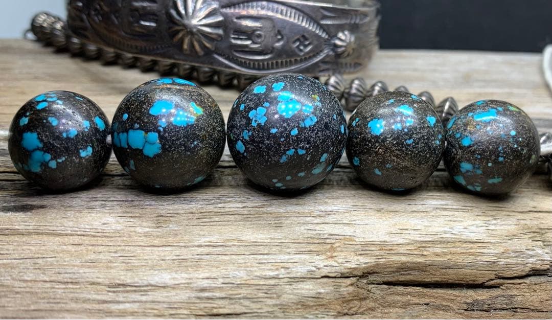 【2個セット】ターコイズ　トルコ石　天然石　tt660