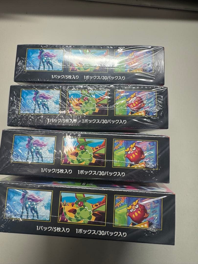 ポケモンカード インフェルノX 4BOX シュリンク付き