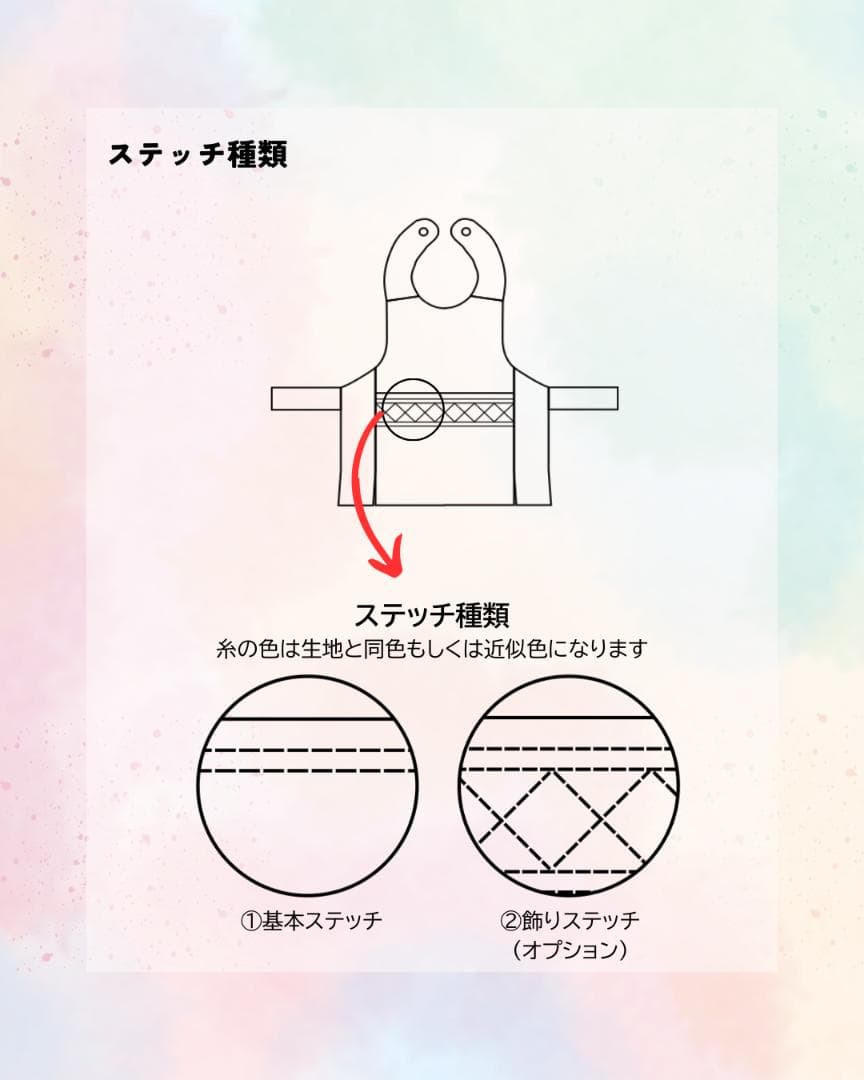 腹掛スタイ　オーダーページ