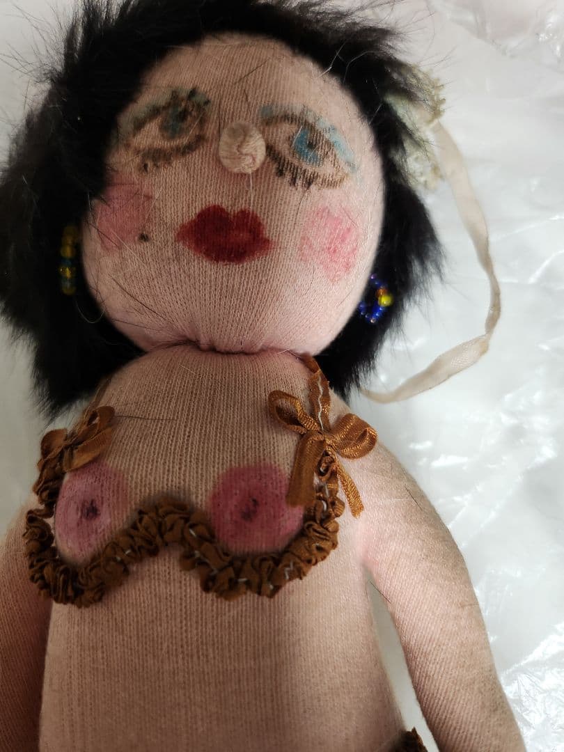 レア 鴨居羊子 Tunic L 人形 ドール 個性派 アート レア