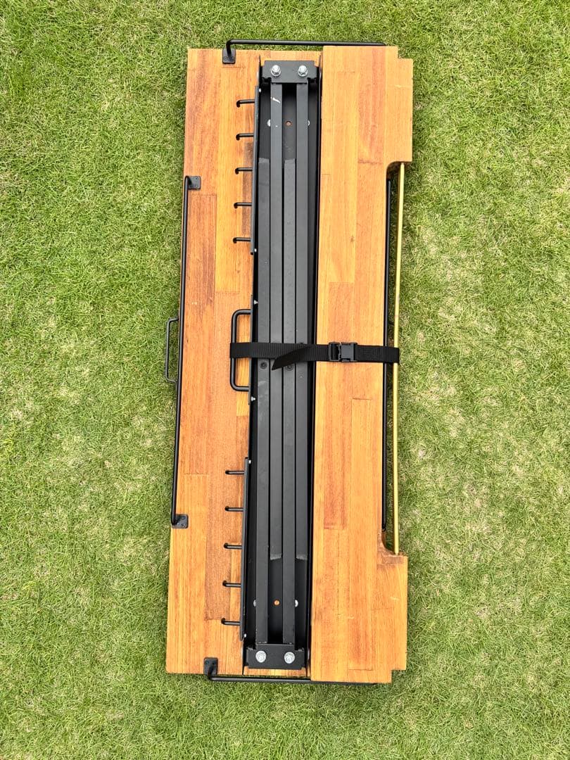 キッチンテーブル　木製折りたたみアウトドアテーブル　DIY