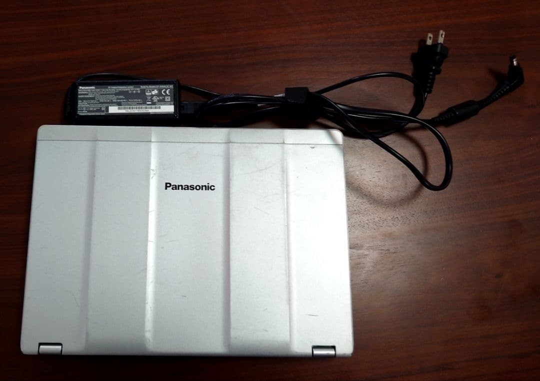 Panasonic ノートPC シルバー ACアダプター付き