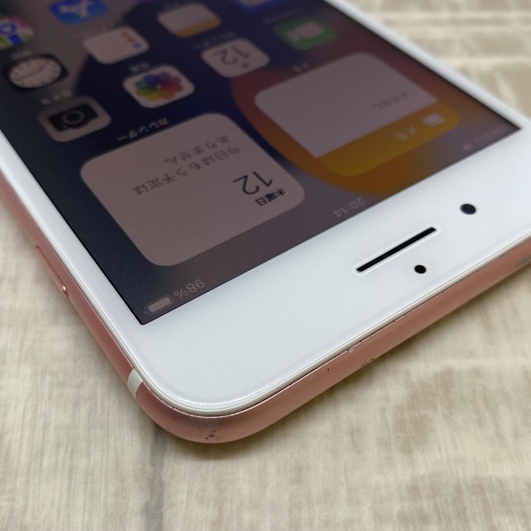 iPhone7plus ローズゴールド 256GB 新品バッテリー