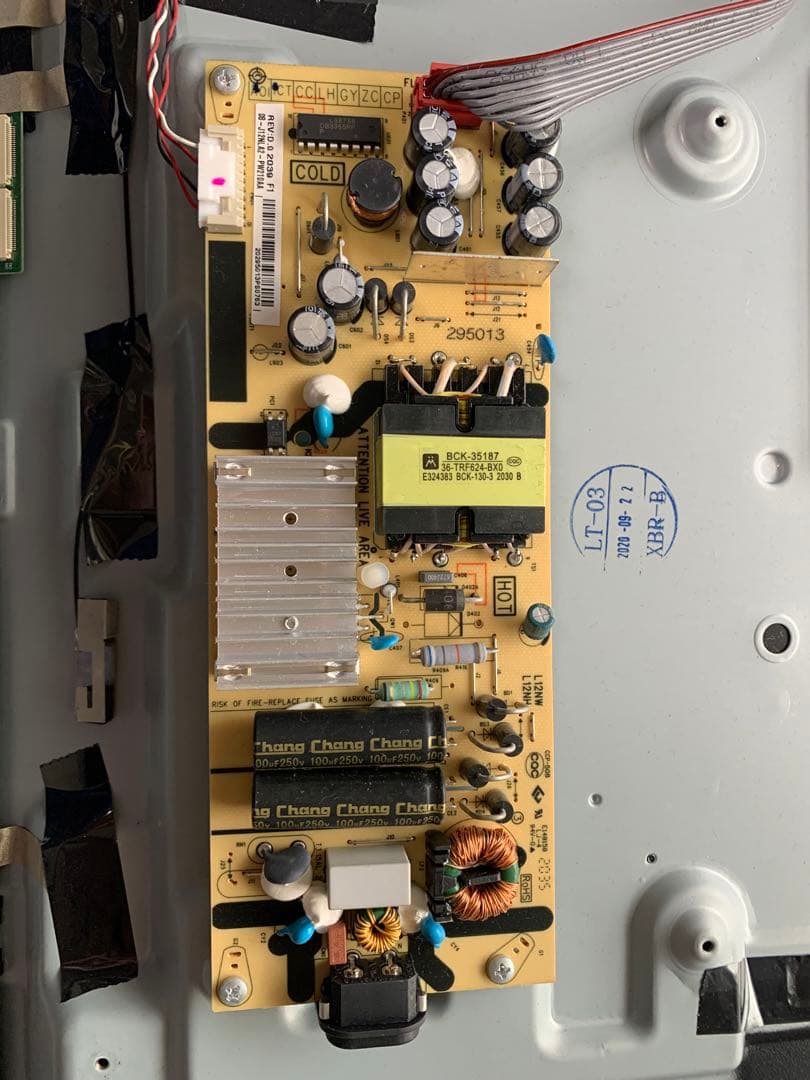 TCL 40型 フルハイビジョン スマートテレビ40S515基盤セット