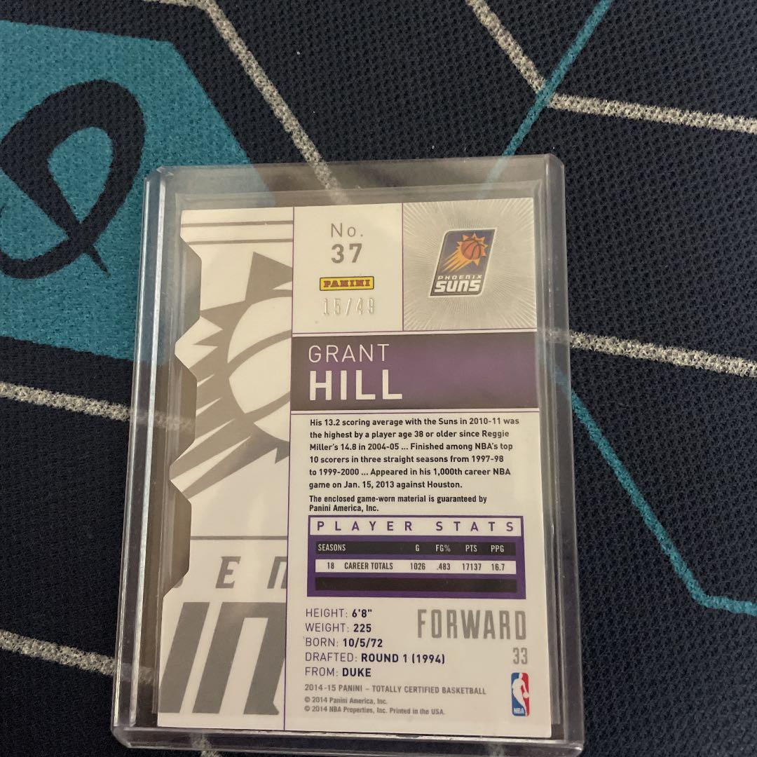 panini メモラビリア グラントヒル CJマッカラム ジョンヘンソン