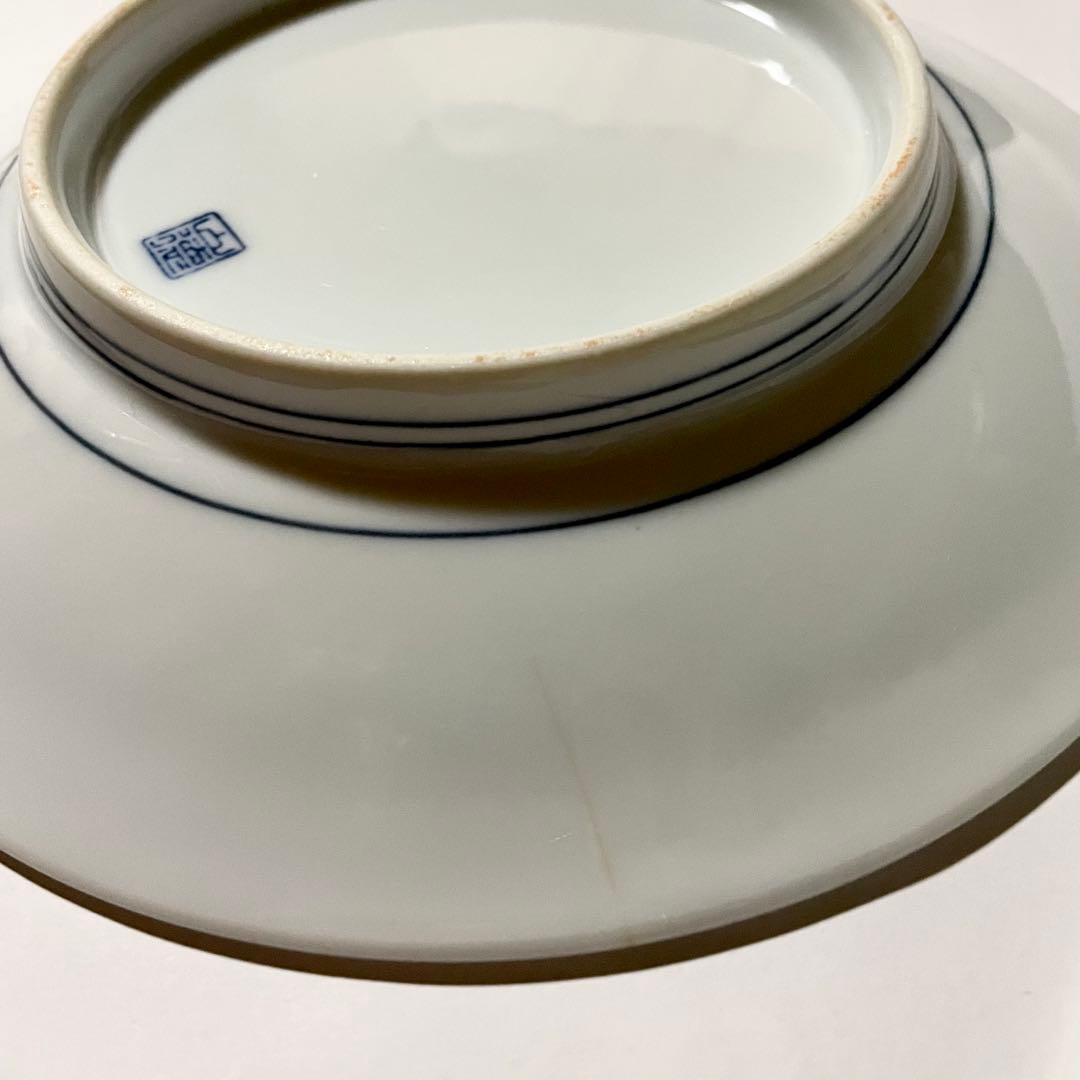 有田焼　山徳窯　網絵　中皿　4枚セット