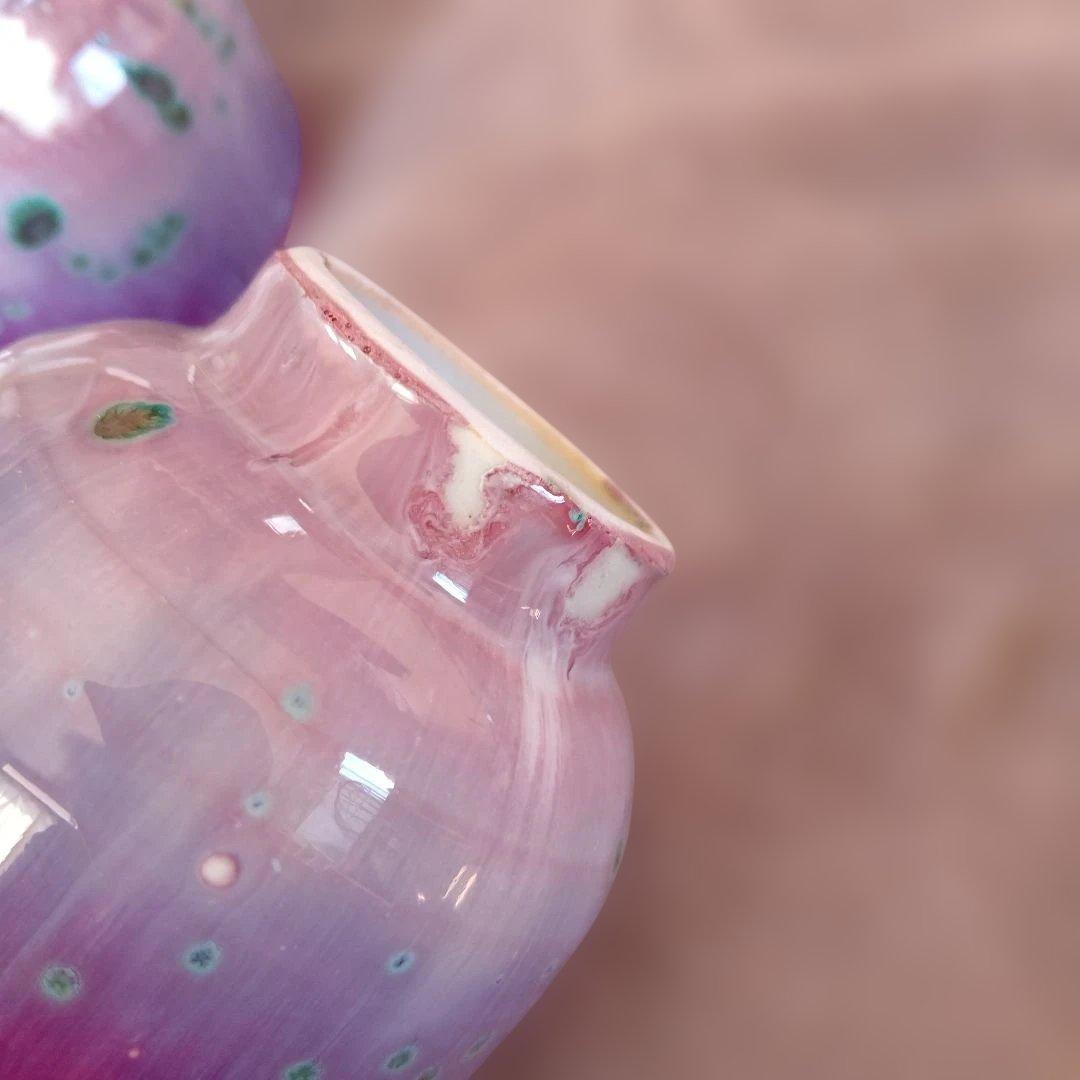 松山雅英　孔雀天目釉　湯呑み　5客