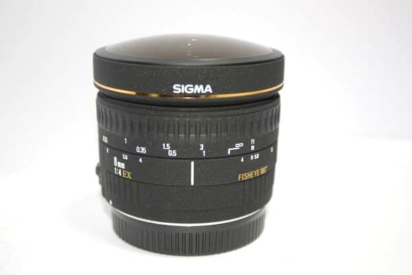 【円周魚眼レンズ】 SIGMA 8mm F4 EX FISHEYE