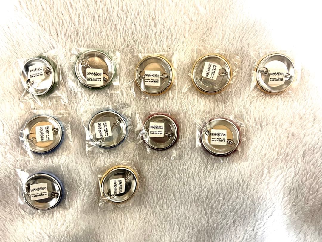 鬼滅の刃 キメツ学園 くじ引き缶バッジ 11個