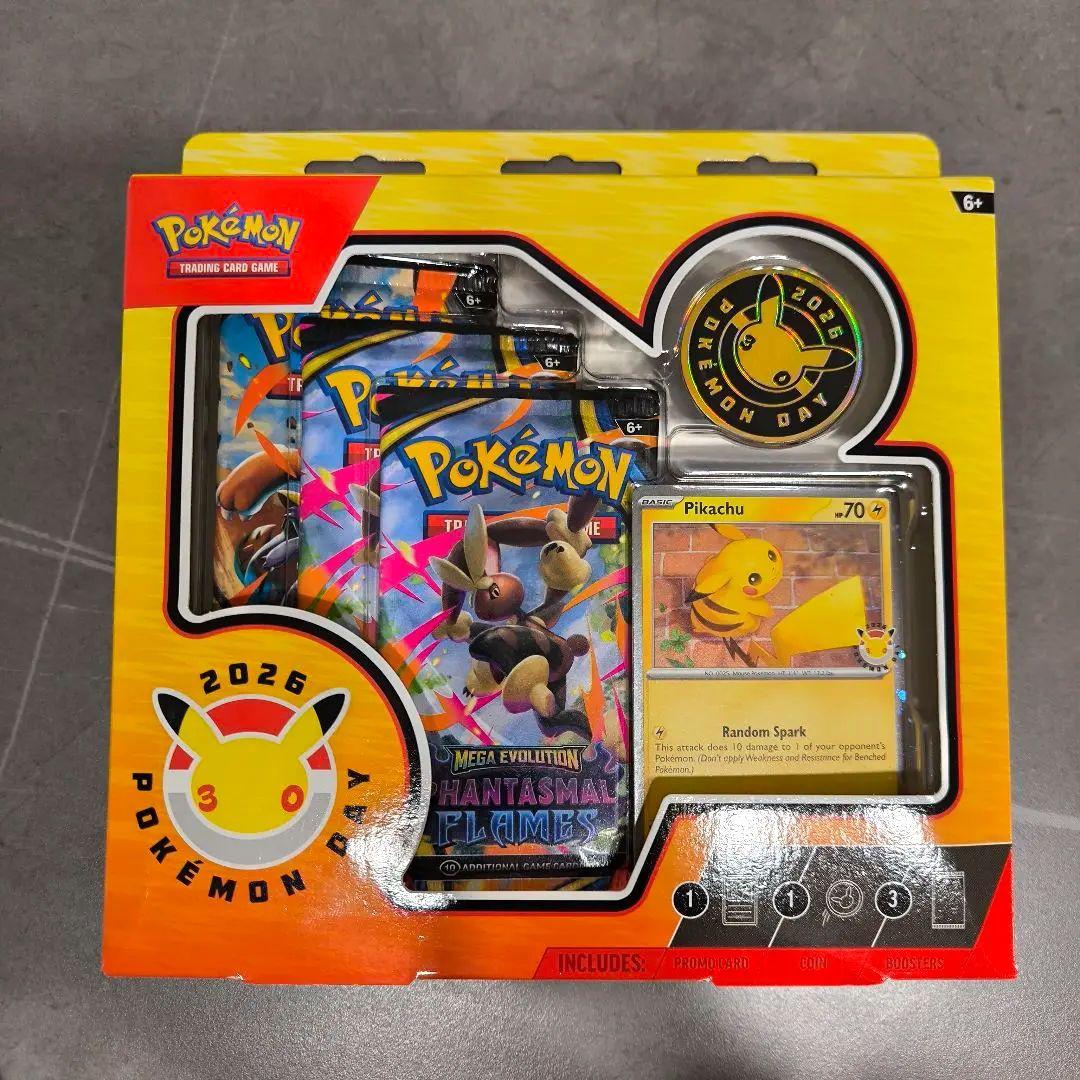 限定希少 ポケモンデイ2026 コレクションボックス 30周年 ピカチュウプロモ
