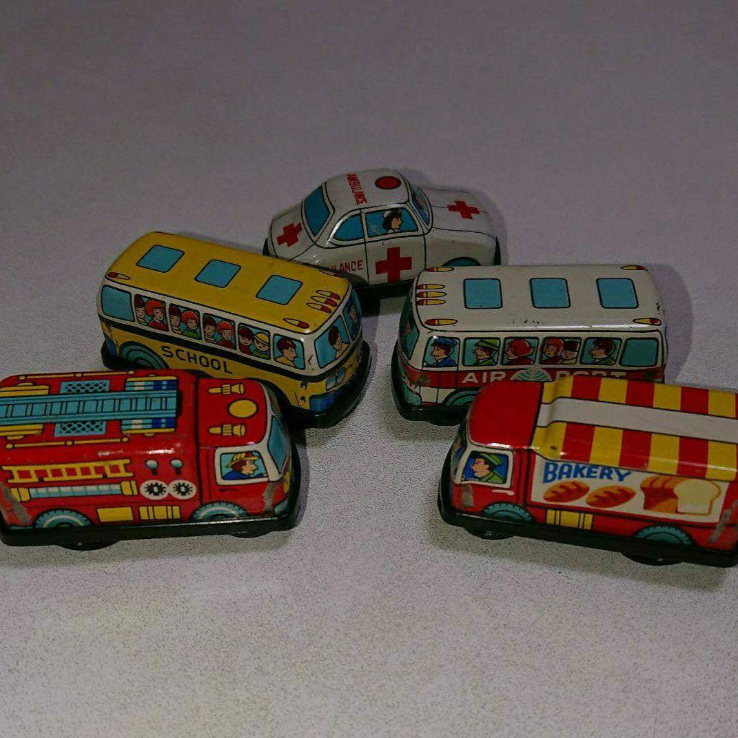 ◇昭和レトロ ブリキのおもちゃ 中古品 いろいろセット