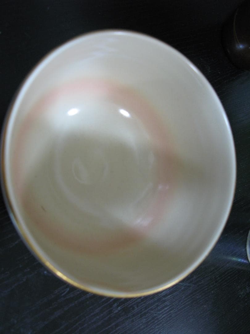 お茶道具 色絵 桜之図 茶碗 平安 清香 造 共箱/共布　京都茶道工芸協会推奨