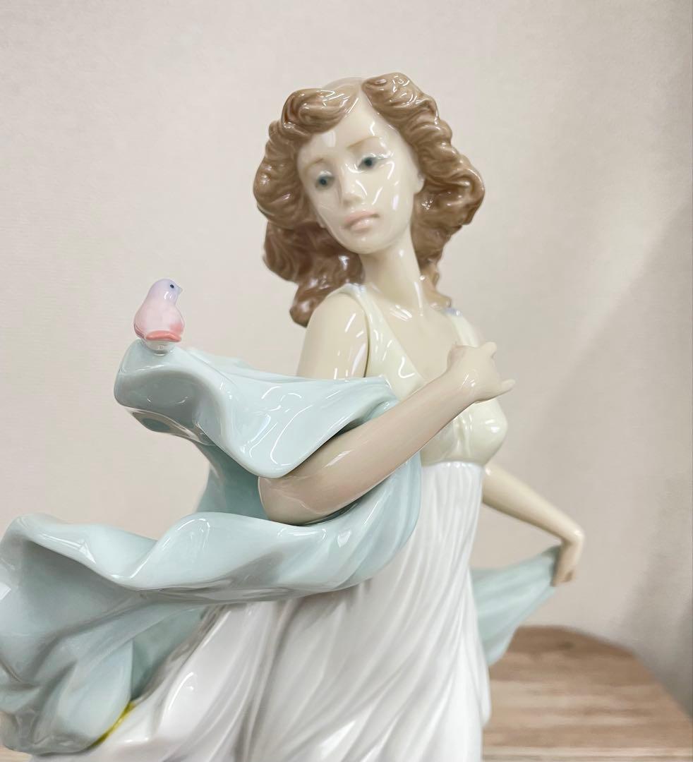 【美品】LLADRO リヤドロ フィギュリン 夏のセレナーデ