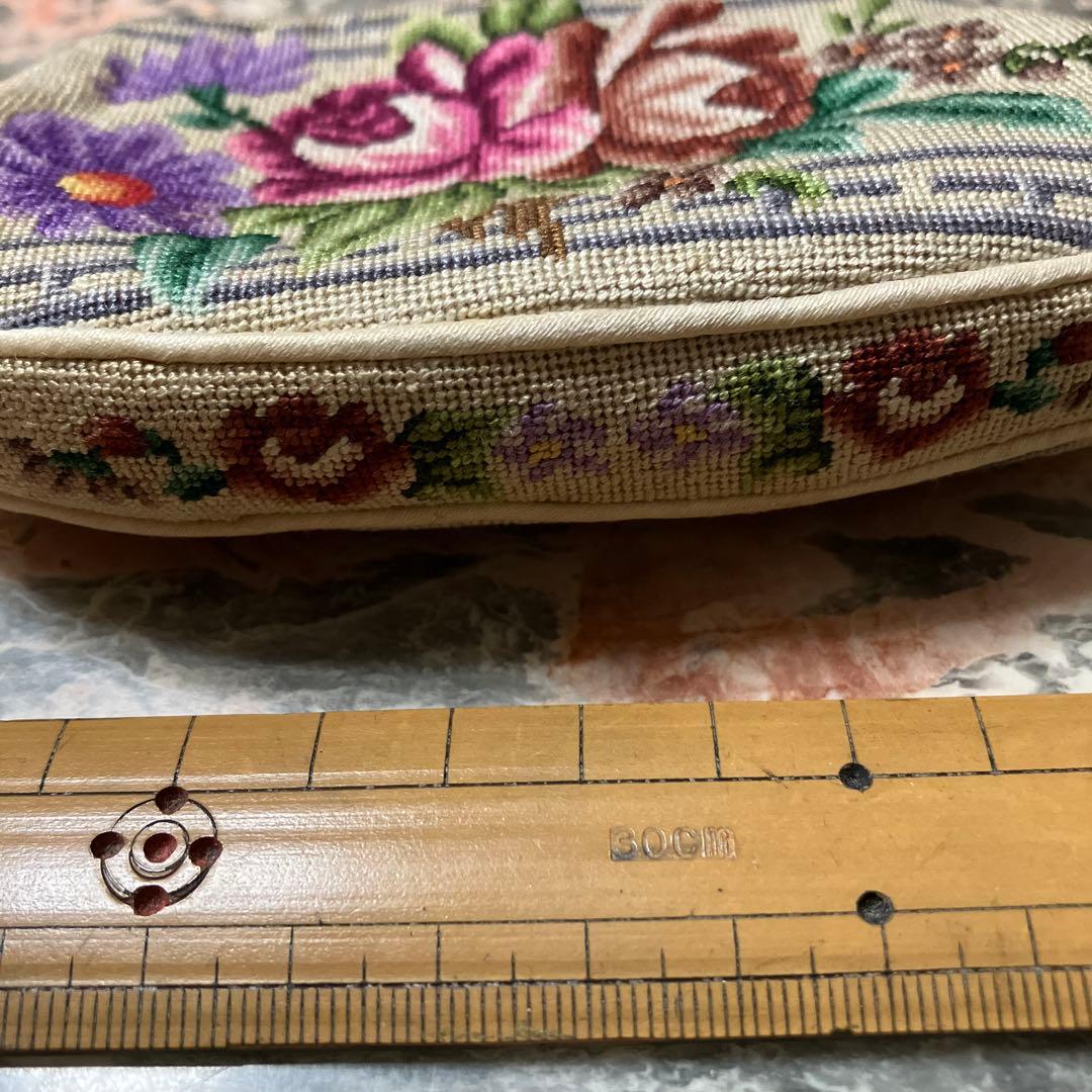 刺繍がま口お財布