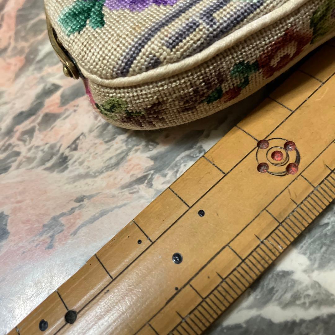 刺繍がま口お財布