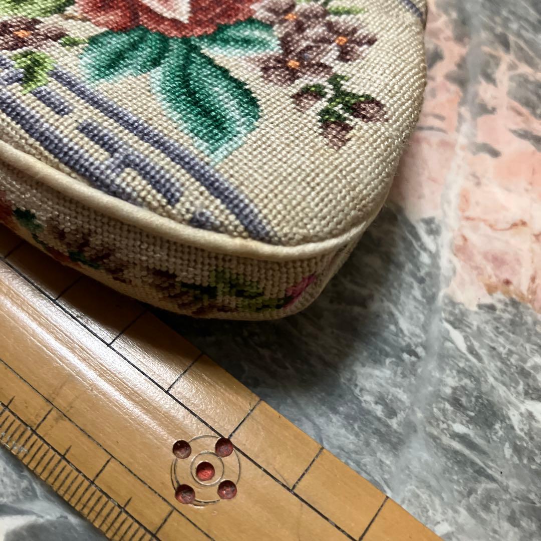 刺繍がま口お財布