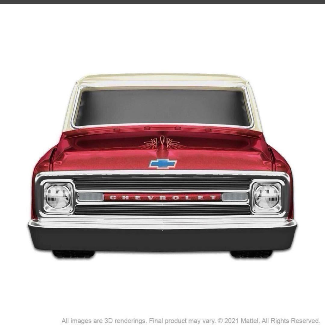 新品限定品ホットウィールシボレー C 10 ダイキャストビークル - レッド