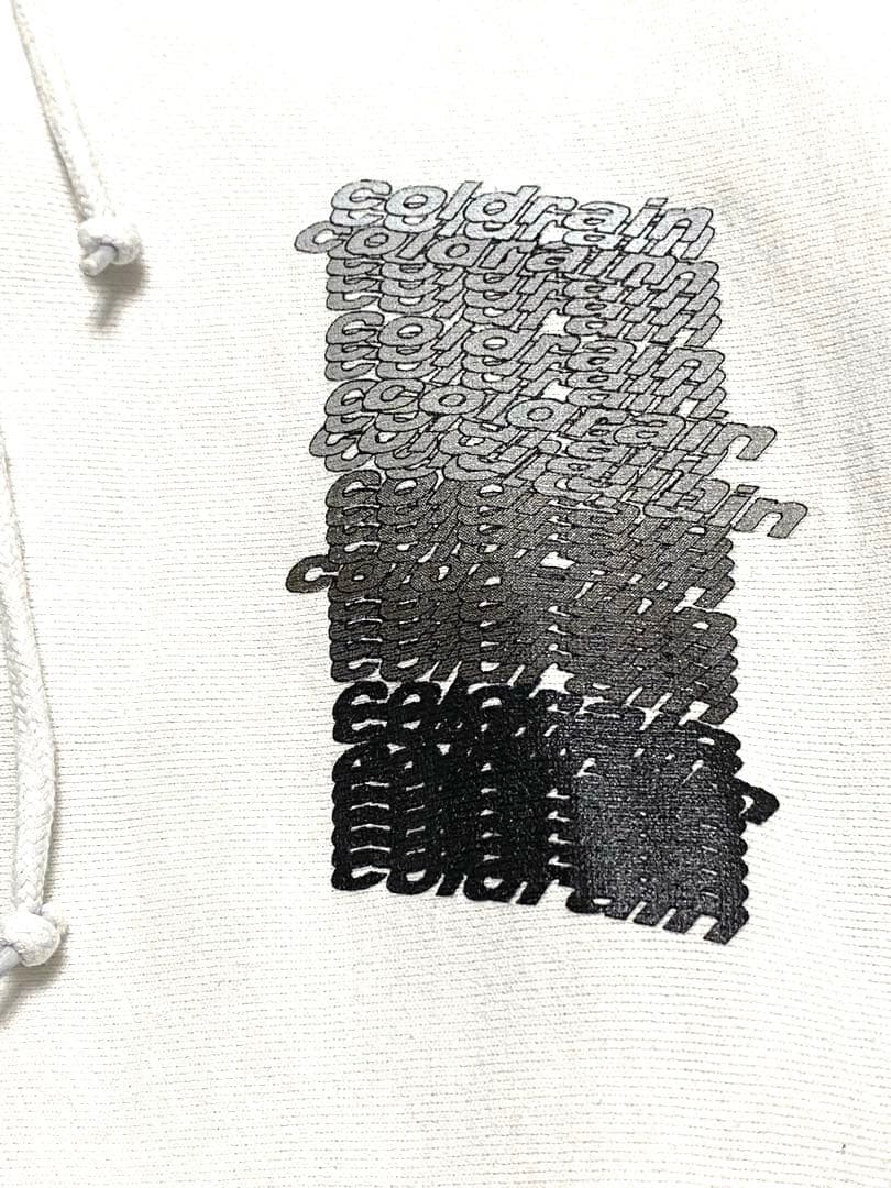 coldrain 受注生産限定グラフィックパーカー 白 Lサイズ コールドレイン