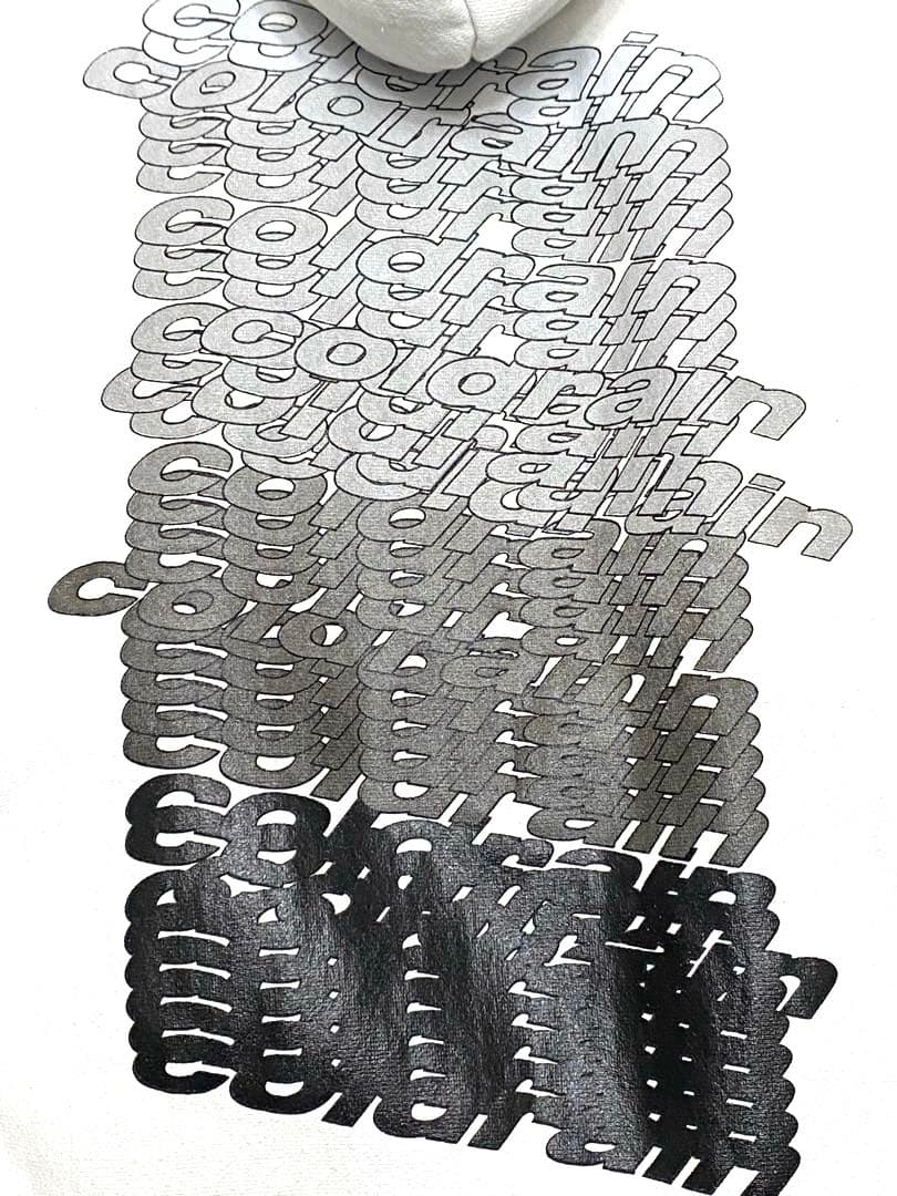 coldrain 受注生産限定グラフィックパーカー 白 Lサイズ コールドレイン