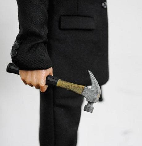 オールドボーイ カスタム 1/6 アクションフィギュア タイプ ホットトイズ