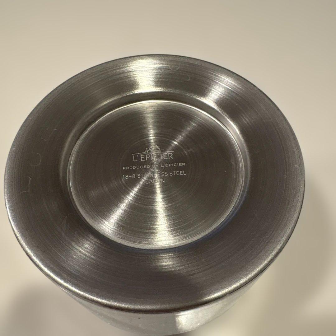 ルピシア(旧レピシエ)LUPICIAステンレス製ティーキャニスター　2個セット