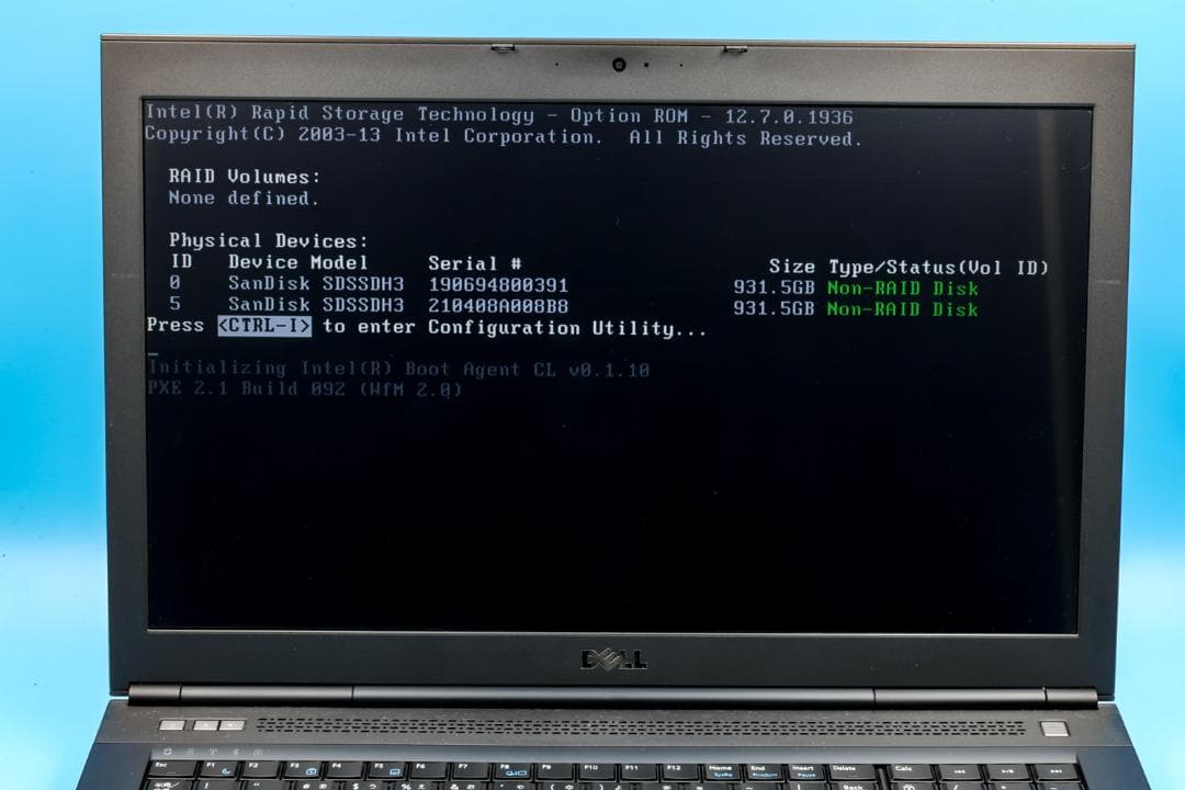 Dell Precision M6800　i7-4810MQ SSD1TB×2