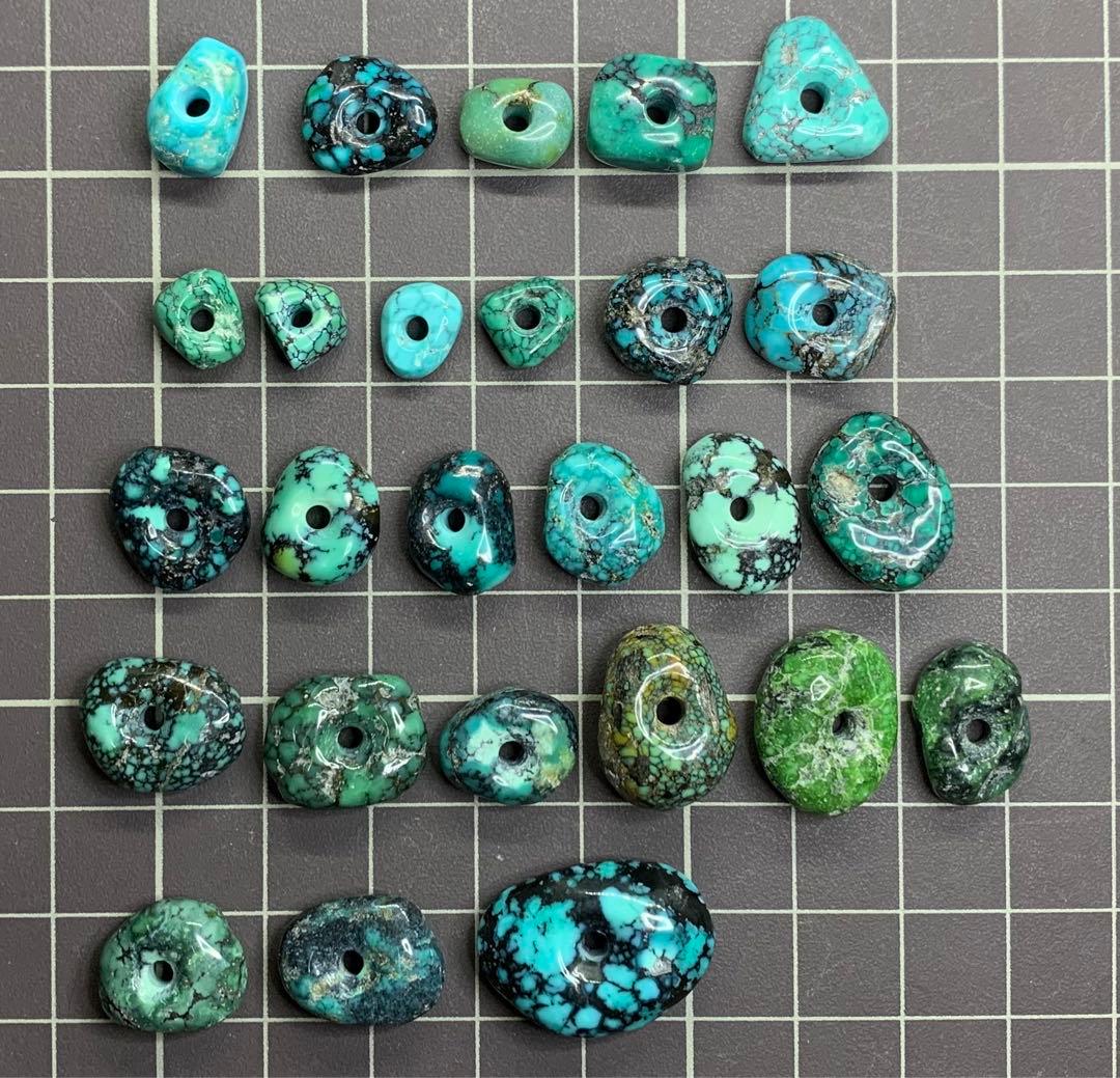 【ご確認用・セール】ターコイズ・ナゲットビーズ　トルコ石　天然石　tp670