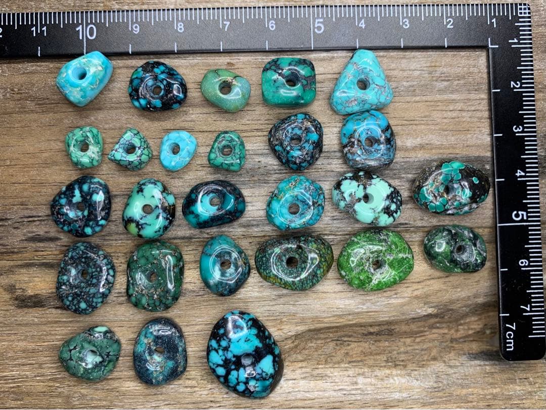 【ご確認用・セール】ターコイズ・ナゲットビーズ　トルコ石　天然石　tp670