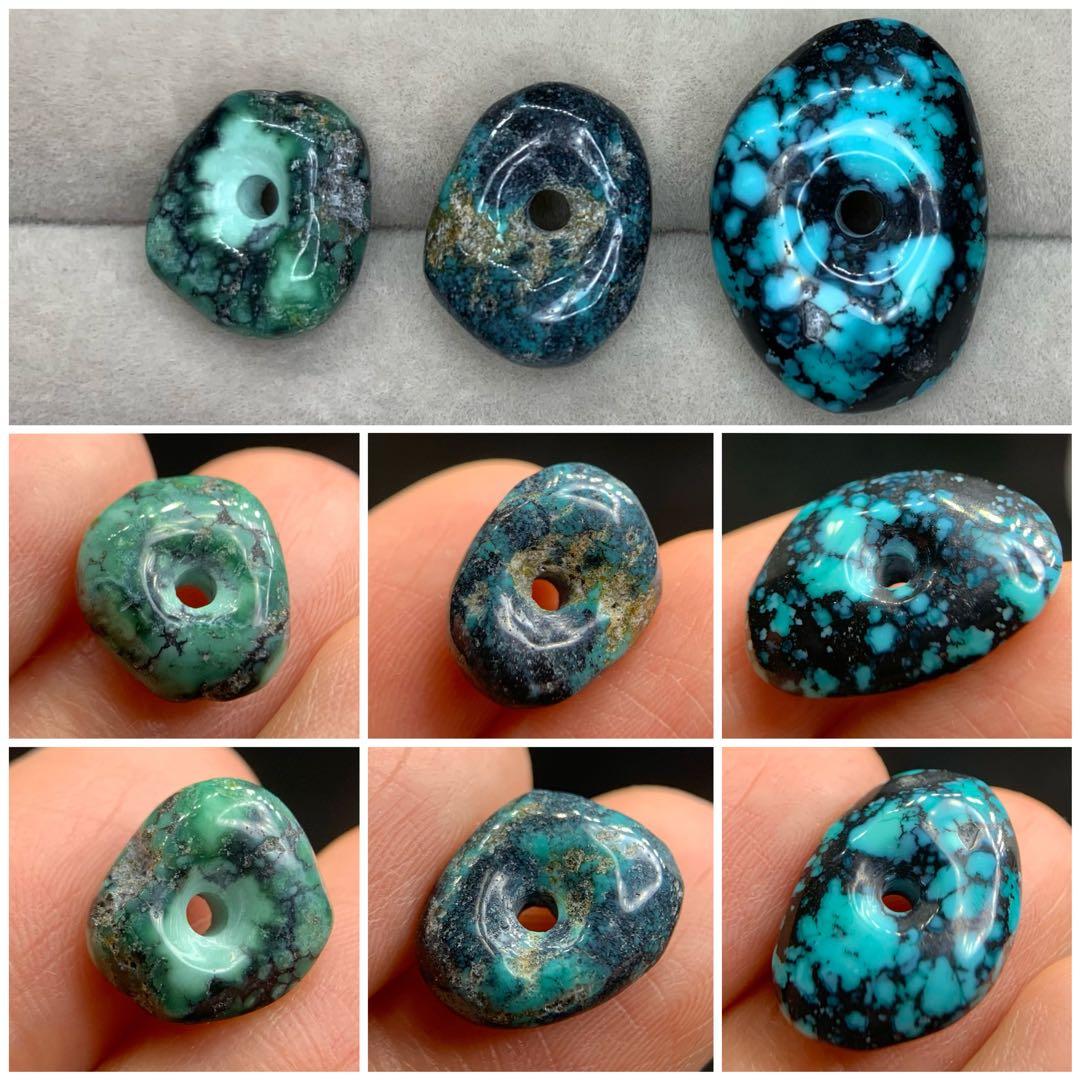 【ご確認用・セール】ターコイズ・ナゲットビーズ　トルコ石　天然石　tp670