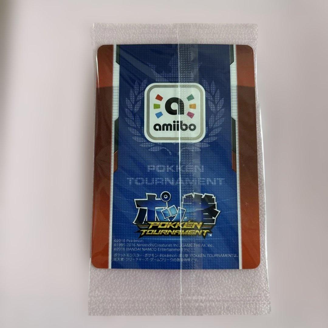 【未開封】ダークミュウツー amiibo ポッ拳トーナメント　カード