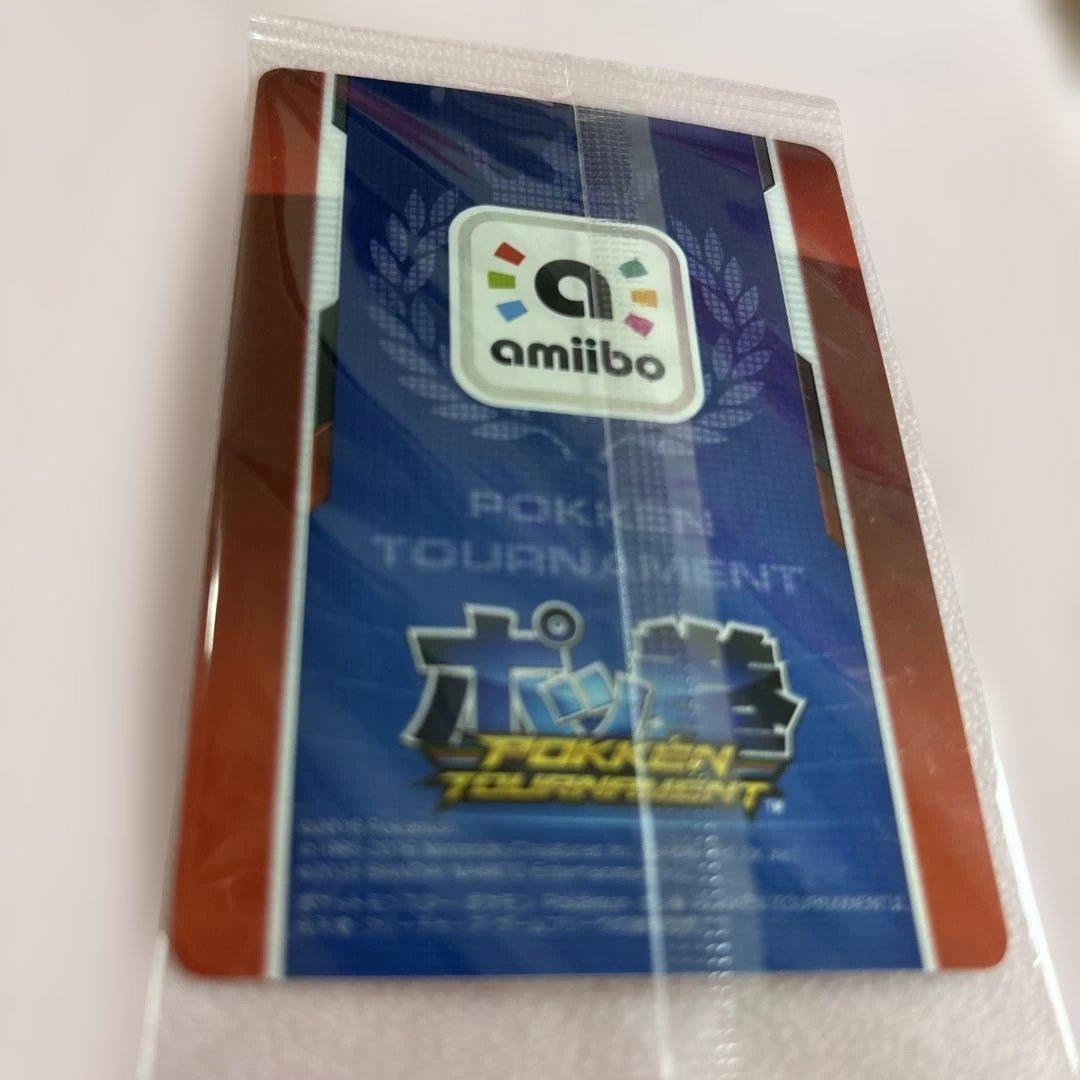 【未開封】ダークミュウツー amiibo ポッ拳トーナメント　カード