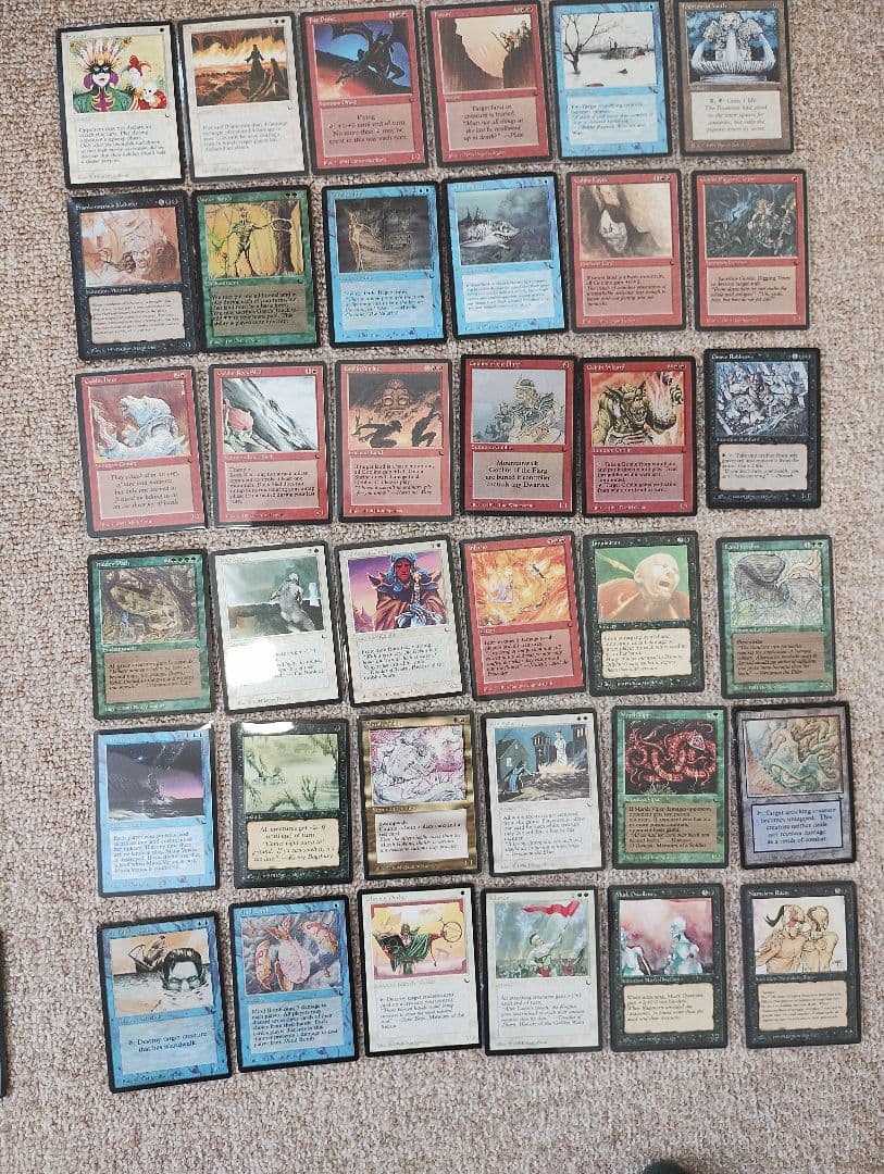 MTG ザ・ダーク/The Dark　コンプリート１１９種１１９枚　難あり