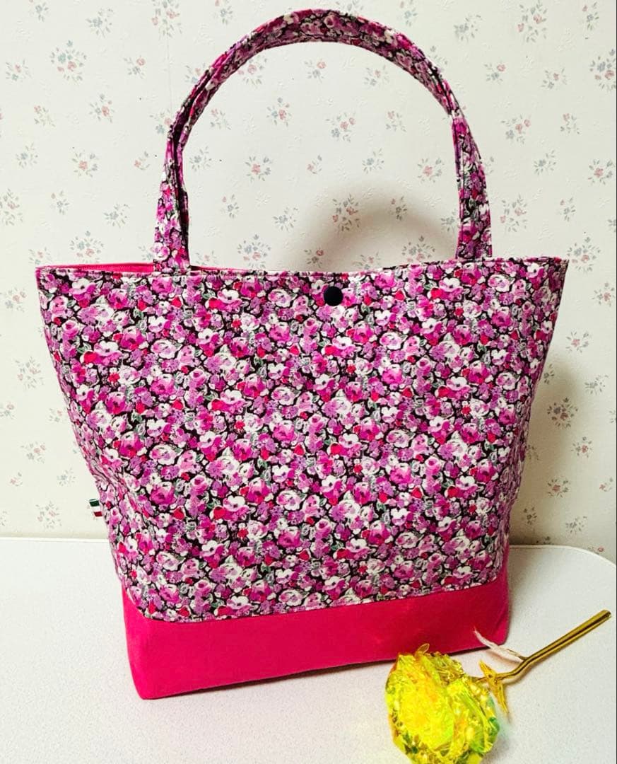 ♡リバティレイラハンドメイド大サイズトートバック♡新作